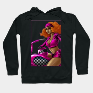 Pink Race Rider Hoodie